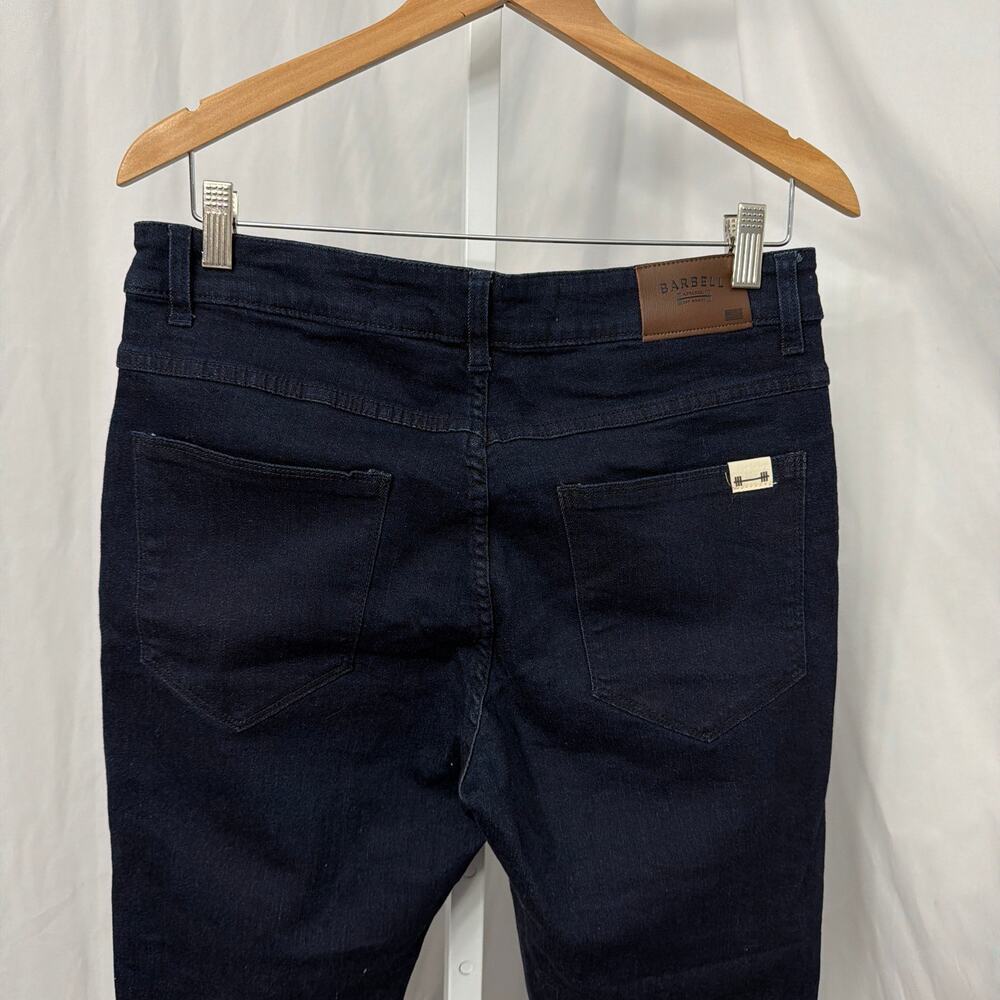 Barbell Apparel Jeans Mens Athletic Fit 32 x 29 Stretch Denim - Picture 10 of 11